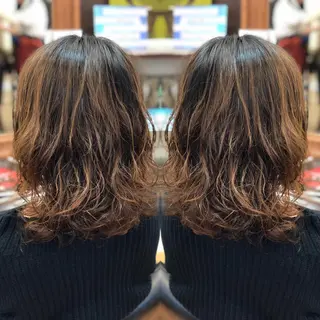 ミディアム LOCO/ Koukiのヘアスタイル