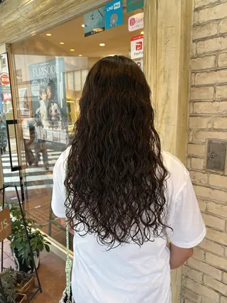 ロング 🪐海外hair/パ ーマ/暖色/ミミ🌻のヘアスタイル