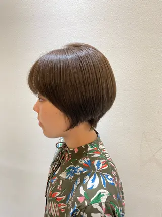ショート カラー 莉奈/似合わせカット カラー/パーマのヘアスタイル