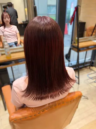 ミディアム みゆ/ カラーリスト🎀のヘアスタイル