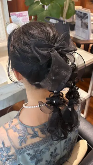 ロング ヘアアレンジ Haruka ハルカのヘアスタイル