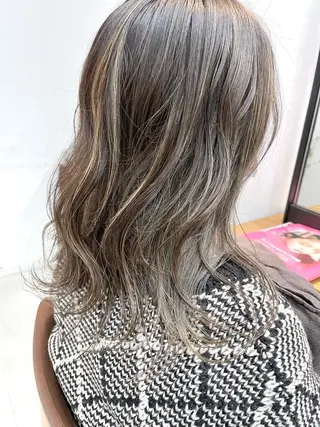 セミロング カラー 似合わせショート×透 明感/やじまたかしのヘアスタイル
