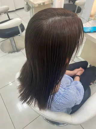 ロング パーマ Ash平井店 🫧中園🪽のヘアスタイル