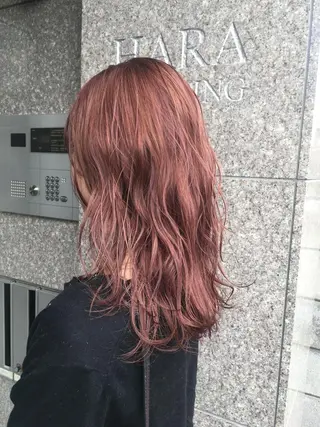 ミディアム hair salonのヘアスタイル