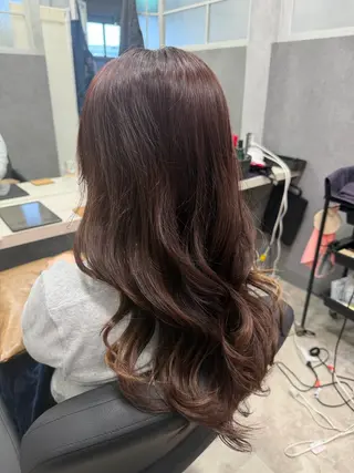 ロング 加藤 碧唯のヘアスタイル