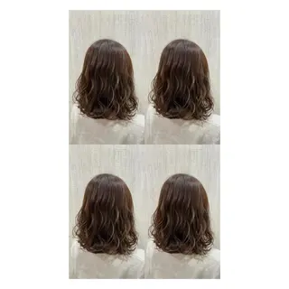 ミディアム カラー 店長✨レイヤー✖️ 髪質改善✖️韓国ヘアのヘアスタイル