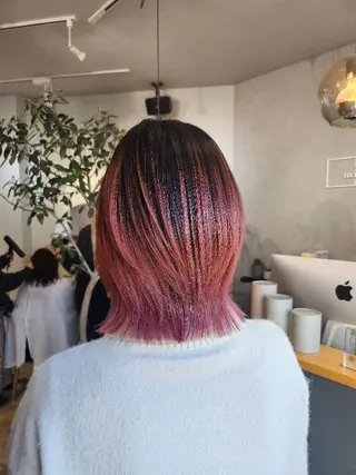 ミディアム 金田 拓也のヘアスタイル