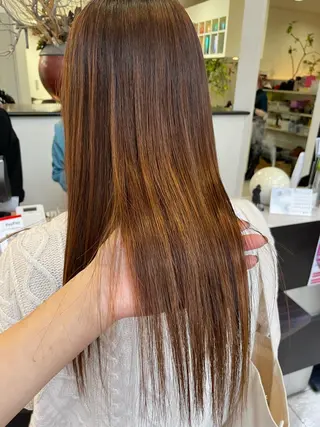 ロング パーマ コレットヘアー 田中アヤノのヘアスタイル