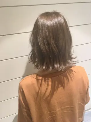 ミディアム カラー 🍊新宿南口🍊 ERINAのヘアスタイル