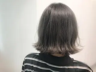ミディアム カラー 透明感カラー/ レイヤー　YUKAのヘアスタイル