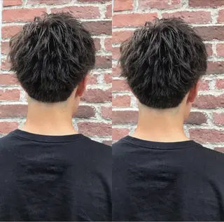 パーマ メンズ レイヤー×艶髪特化 マネージャー安藤光司のヘアスタイル