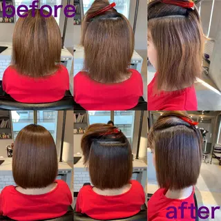 セミロング パーマ Ｋ Ｋのヘアスタイル