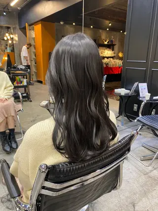 カラー 透明感カラー🌿 グレージュ🐺陽介のヘアスタイル