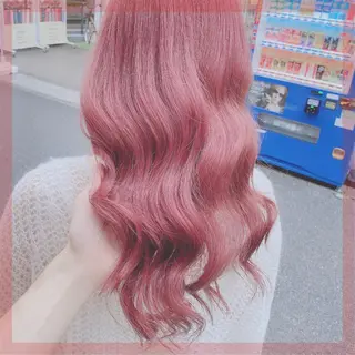 セミロング カラー ヘアアレンジ メンズ キッズ ブリーチの髪様 MASATOのヘアスタイル