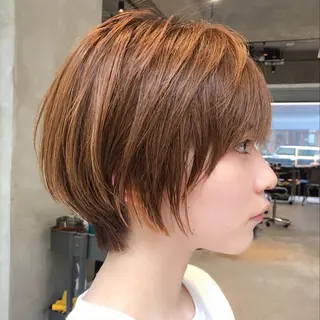 ショート すきバサミを使わない カット✂️✨郡司泰之のヘアスタイル