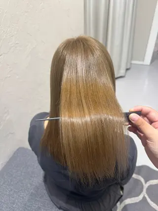 ミディアム 池戸 梨衣のヘアスタイル