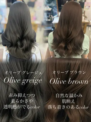 ロング 曽根 玲奈のヘアスタイル