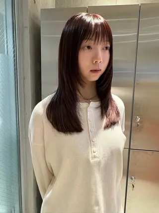 ロング 高円寺/loca/ 田中南帆のヘアスタイル