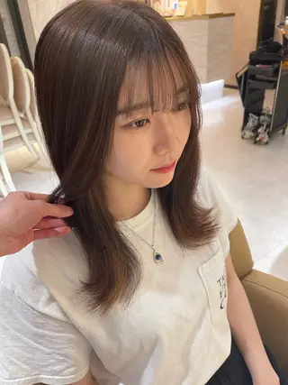 ミディアム 🫧美髪縮毛矯正 🫧SEKIのヘアスタイル