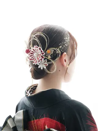 ヘアアレンジ ヘアセットサロン ココのヘアスタイル