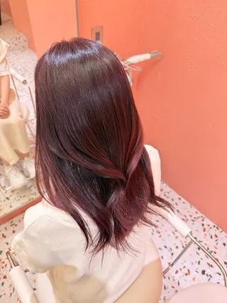 セミロング ベージュ🤎/透明感 /ゆき🍀のヘアスタイル