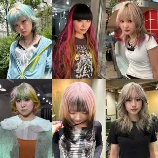 カラー 褒められる ハイトーン⭐️カノンのヘアスタイル