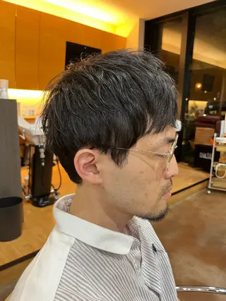 ショート メンズ しみず ちかえのヘアスタイル