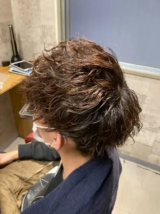 ショート パーマ ブリーチモデル大募集 ♡Manamiのヘアスタイル