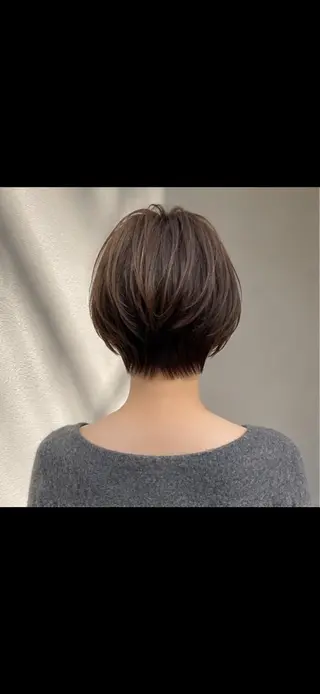 ショート 似合わせショート 巻ける縮毛矯正みつきのヘアスタイル