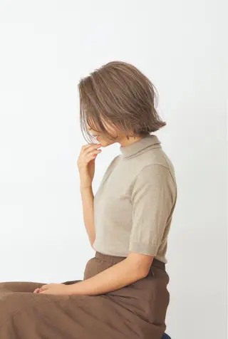 ショート カラー ヘアアレンジ KONOMI スタイリストのヘアスタイル