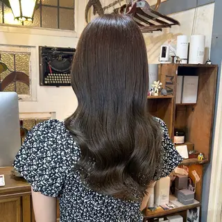 ロング カラー BRITS 渡辺 菜々子のヘアスタイル