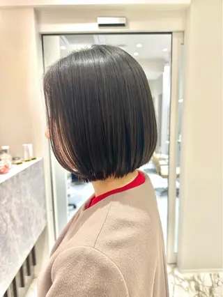 ショート 韓国レイヤー✨ yasuko銀座のヘアスタイル