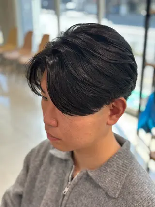 ショート パーマ メンズ メンズ比率エリア No.1/林慶太のヘアスタイル