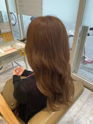 ロング ヘアアレンジ 東 歩音のヘアスタイル