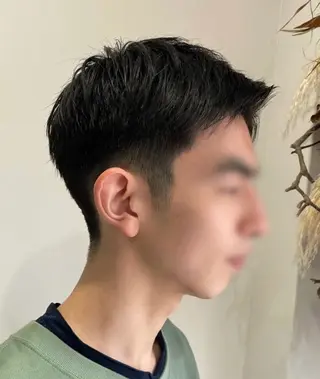 ショート メンズ 新谷 結菜のヘアスタイル