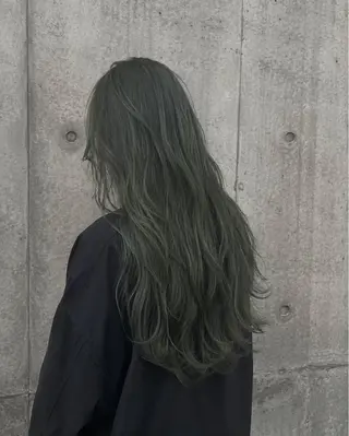 ロング カラー lua店 りんか/ 縮毛矯正 / カラーのヘアスタイル