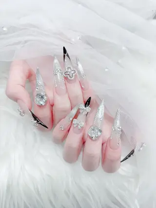 ネイル MoMoA Nail ネイル長さ出し専門店のネイルデザイン