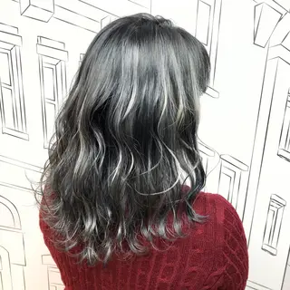 ミディアム カラー レイヤー⭐️カラー ⭐️平川雅史のヘアスタイル