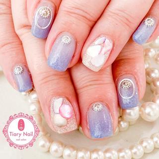 ネイル 💗🪽Tiary Nail🪽💗のネイルデザイン
