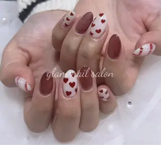 ネイル Glam 長さだし専門のネイルデザイン