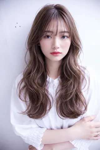 ロング カラー 【デザインカラー】 南堀江　宇都宮のヘアスタイル