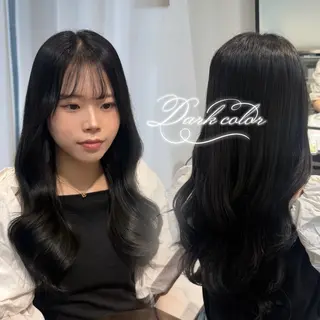 カラー mao 大阪梅田♡韓国ヘアのヘアスタイル