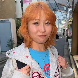 ミディアム カラー 🪅ブリーチカラー 🪅琉羽Ruuのヘアスタイル