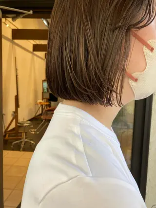 ショート 金子 歩実のヘアスタイル