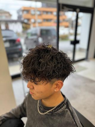 ミディアム メンズ 【メッシュ×パーマ】 ❤️🔥Koukiのヘアスタイル