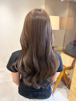 ロング カラー ﾚｲﾔｰ🩵透明感 ೀユイ🌙のヘアスタイル
