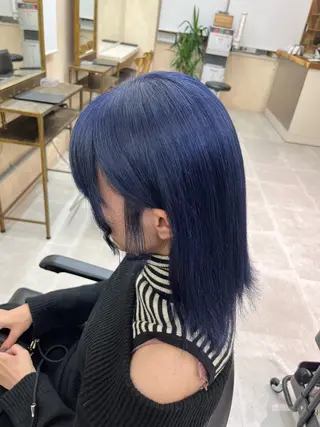 ミディアム ハイトーン/メンズ パーマ👾ますのヘアスタイル