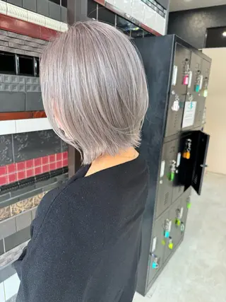 ショート カラー ショート×ブリーチ Lyuca/yujiのヘアスタイル