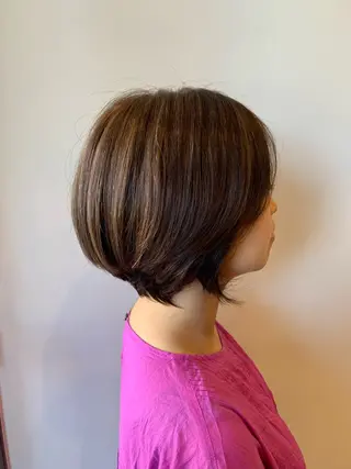 ショート 石田 佳恋のヘアスタイル