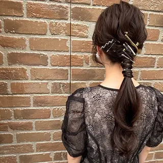 ロング muu.表参道 スタッフのネイルデザイン